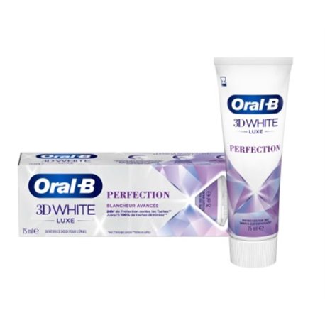 ORAL-B 3D WHITE LUXE PERFECTION BLANCHEUR AVANCEE 75ML