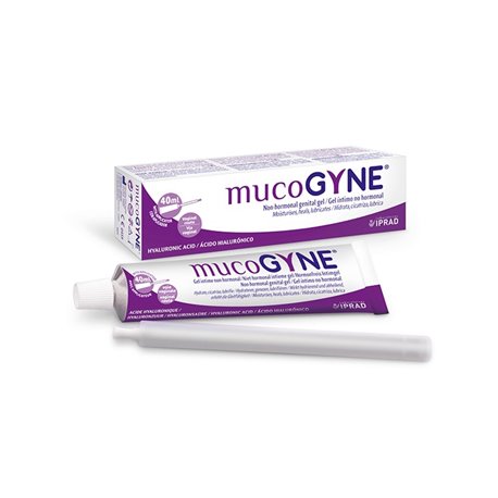 MUCOGYNE GEL INTIME NON HORMONAL AVEC APPLICATEUR HYDRATE FAVORISE LA CICATRISATION VOIE VAGINALE 40ML