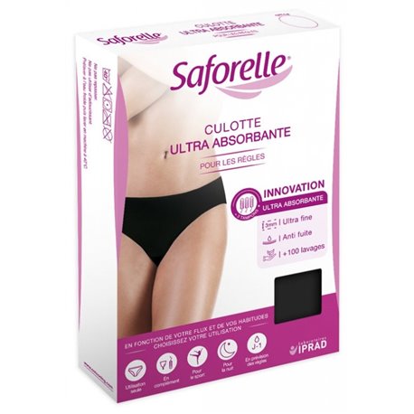 SAFORELLE CULOTTE ULTRA ABSORBANTE POUR LES REGLES TAILLE 38