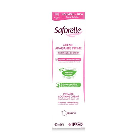 SAFORELLE CREME APAISANTE INTIME IRRITATIONS & QUOTIDIEN 40ML