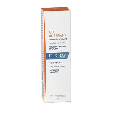 DUCRAY GEL RUBEFIANT TONIQUE CAPILLAIRE CHUTE DE CHEVEUX LOCALISEE 30ML