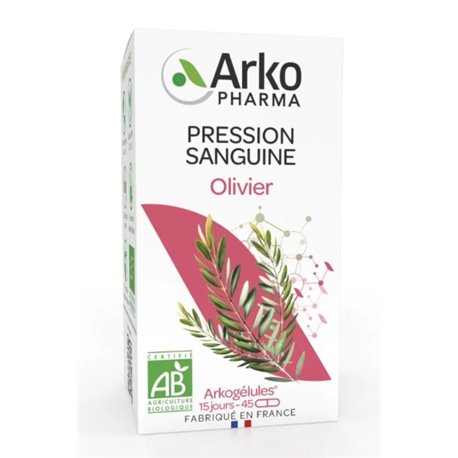 ARKOPHARMA OLIVIER BIO PRESSION SANGUINE 45 GELULES