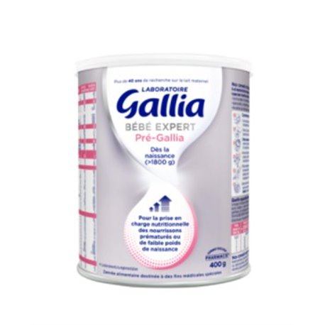 GALLIA PRE-GALLIA BEBE EXPERT DES LA NAISSANCE 400G