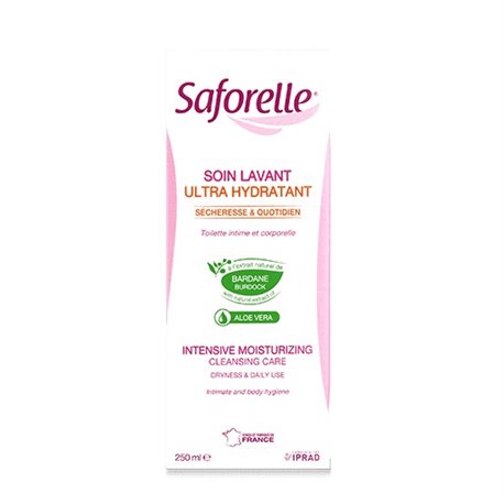 SAFORELLE SOIN LAVANT ULTRA HYDRATANT SECHERESSE & QUOTIDIEN TOILETTE INTIME ET CORPORELLE 250ML