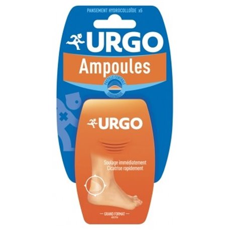 URGO AMPOULES TALONS PANSEMENT HYDROCOLLOIDE X5