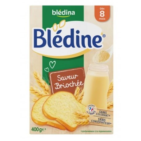 BLEDINE CEREALES SAVEUR BRIOCHEE DES 8 MOIS 400G