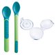 MAM CUILLERES THERMOSENSIBLES + ETUI 6MOIS+
