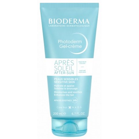 BIODERMA PHOTODERM GEL-CREME APRES SOLEIL PEAUX SENSIBLES 200ML