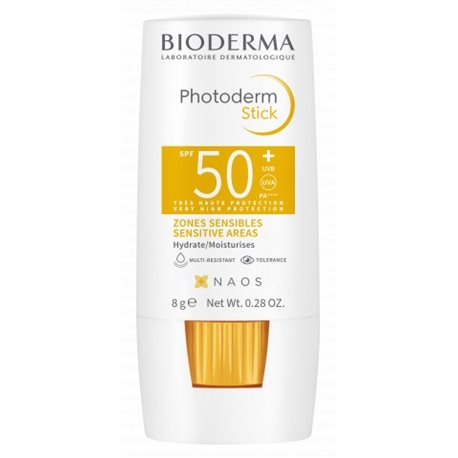 BIODERMA PHOTODERM STICK SPF50 ZONES SENSIBLES 8G