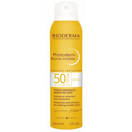 BIODERMA PHOTODERM BRUME INVISIBLE SPF50 PEAUX SENSIBLES 150ML