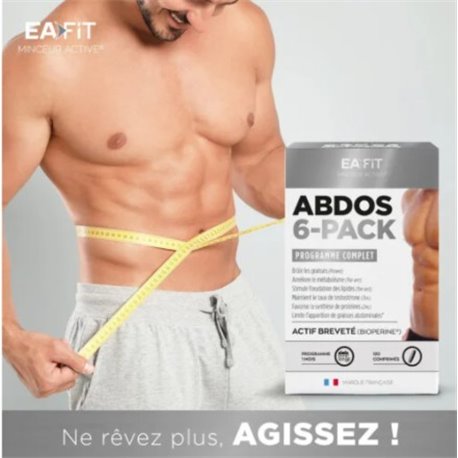 EAFIT ABDOS 6-PACK PROGRAMME COMPLET 1 MOIS 120CP