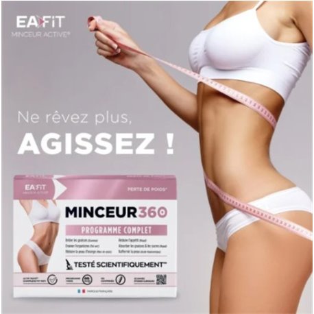 EAFIT MINCEUR 360 PROGRAMME COMPLET 1 MOIS 120CP