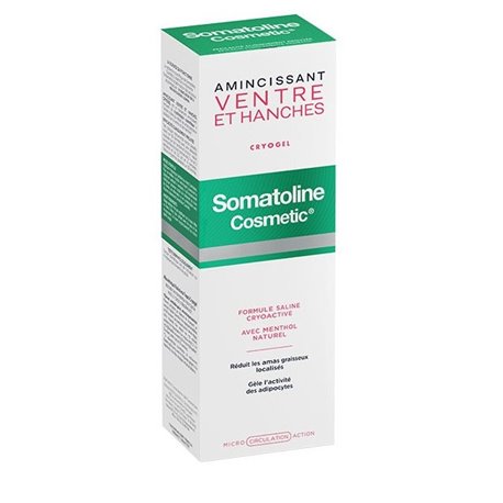 SOMATOLINE COSMETIC AMINCISSANT VENTRE ET HANCHES CRYOGEL 250ML