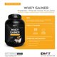 EAFIT WHEY GAINER PROTEINES-PRISE DE MASSE MUSCULAIRE SAVEUR CHOCOLAT 750G