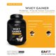 EAFIT WHEY GAINER PROTEINES-PRISE DE MASSE MUSCULAIRE SAVEUR CHOCOLAT 750G