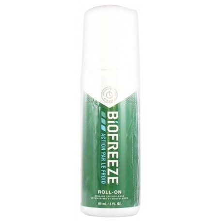 BIOFREEZE ACTION PAR LE FROID ROLL-ON SOULAGE DOULEURS ARTICULAIRES ET MUSCULAIRES 89ML