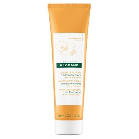 KLORANE CREME DEPILATOIRE A L'AMANDE DOUCE PEAUX SENSIBLES 150ML