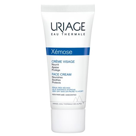 URIAGE XEMOSE CREME VISAGE PEAUX TRES SECHES OU A TENDANCE ATOPIQUE NON PARFUME 40ML