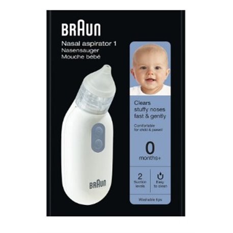 BRAUN NASAL ASPIRATOR 1 MOUCHE BEBE