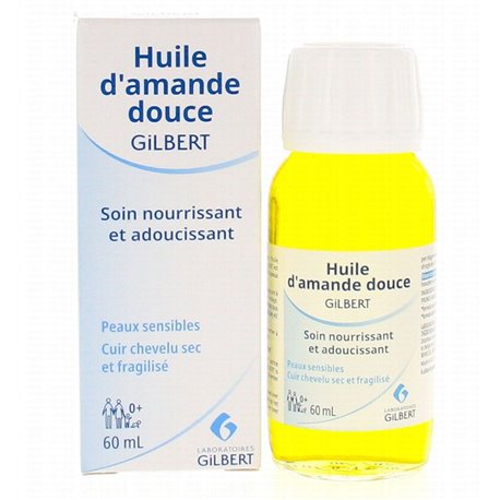 GILBERT HUILE D'AMANDE DOUCE 60ML