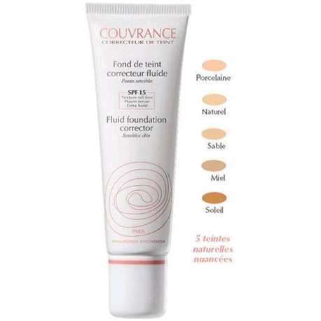 AVENE-Couvrance-Fond-de-teint-correcteur-fluide-N°4-Miel