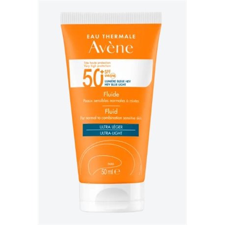 AVENE SOLAIRE FLUIDE SPF 50+ 50ML