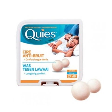 QUIES CIRE ANTI-BRUIT 8 PAIRES