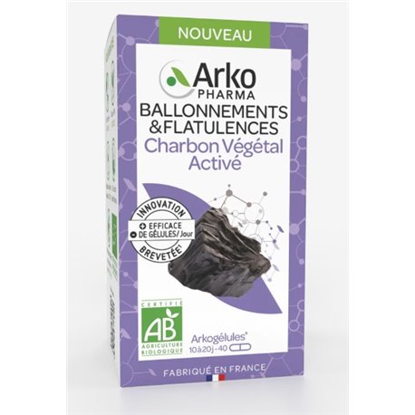 ARKOPHARMA CHARBON VEGETAL ACTIVE BIO