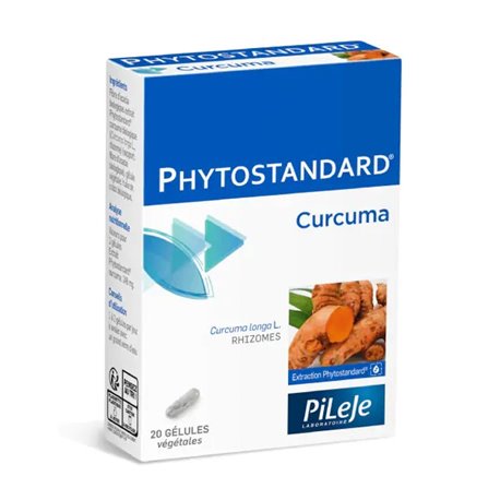 PILEJE PHYTOSTANDARD CURCUMA 20 GELULES VEGETALES