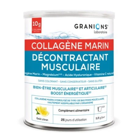 GRANIONS COLLAGENE MARIN DECONTRACTANT MUSCULAIRE 300G