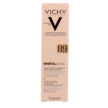 VICHY MINERALBLEND FOND DE TEINT HYDRATANT 09 AGATE 30ML