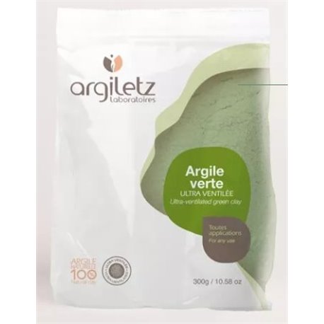 ARGILETZ ARGILE VERTE ULTRA VENTILEE POUDRE 300G