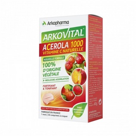 ARKOPHARMA-Acerola-1000-30-comprimés