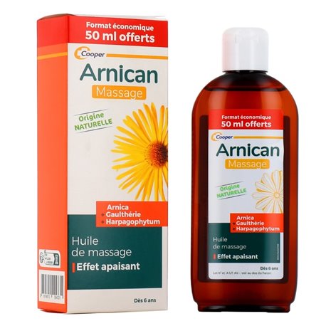 ARNICAN MASSAGE HUILE DE MASSAGE 150ML + 50ML OFFERTS