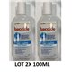 BACCIDE GEL HYDROALCOOLIQUE LOT 2X 100ML