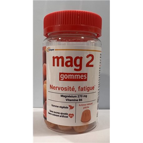 MAG 2 NERVOSITE FATIGUE 45 GOMMES PECHE