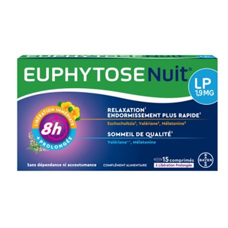 EUPHYTOSE NUIT LP 1.9MG 15 CP