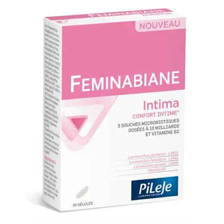 PILEJE FEMINABIANE INTIMA 20 GELULES