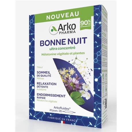 ARKOPHARMA BONNE NUIT 20 AMPOULES