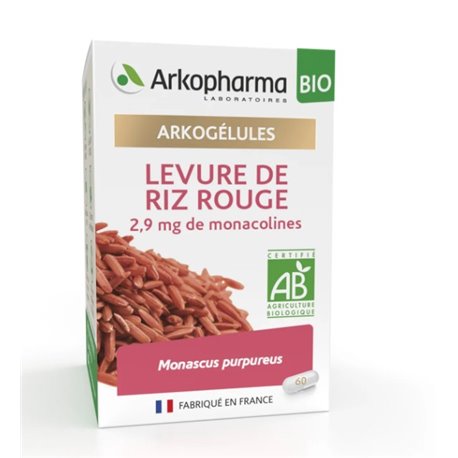 ARKOPHARMA LEVURE DE RIZ ROUGE BIO 2 MOIS