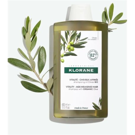 KLORANE SHAMPOING A L'OLIVIER BIO 400ML