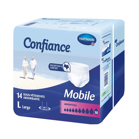 HARTMANN CONFIANCE MOBILE TAILLE L 10 GOUTTES