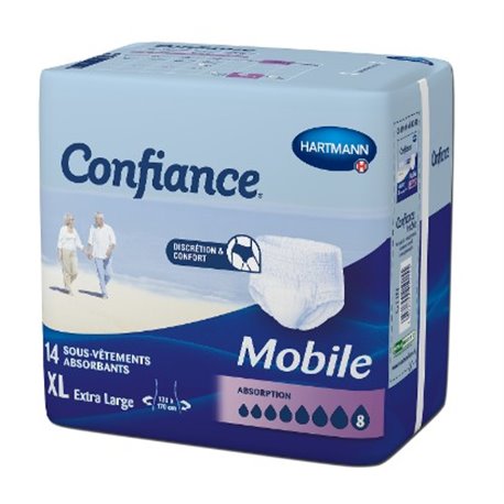 HARTMANN CONFIANCE MOBILE TAILLE XL 8 GOUTTES