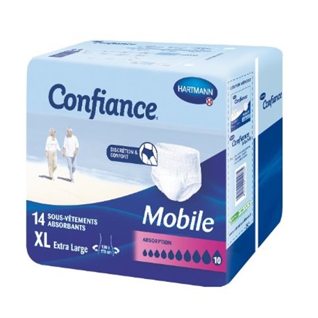 HARTMANN CONFIANCE MOBILE TAILLE XL 10 GOUTTES