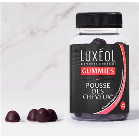 LUXEOL GUMMIES POUSSE DES CHEVEUX 60 GUMMIES