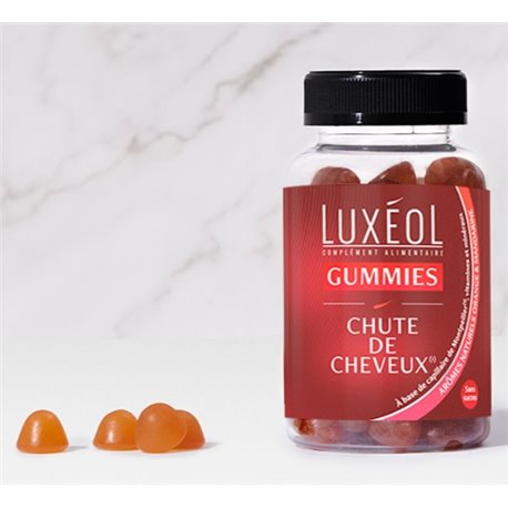 LUXEOL GUMMIES CHUTE DE CHEVEUX 60 GUMMIES