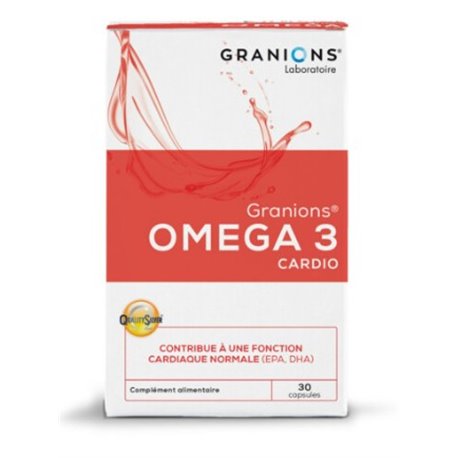 GRANIONS OMEGA 3 CARDIO 30 CAPSULES