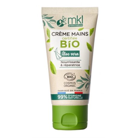 MKL CREME MAINS BIO ALOE VERA 50ML