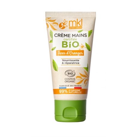 MKL CREME MAINS BIO FLEUR D'ORANGER 50ML