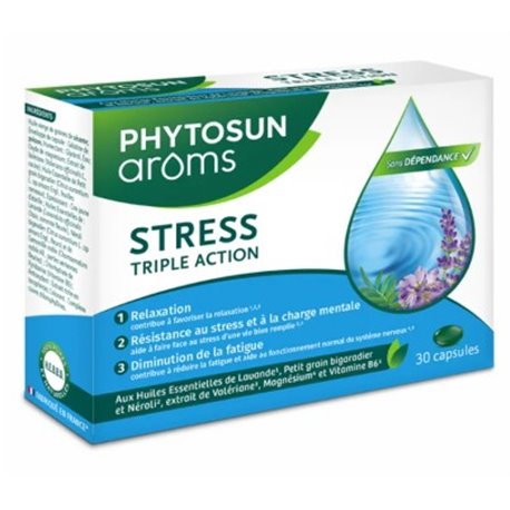 PHYTOSUN AROMS STRESS TRIPLE ACTION 30 CAPSULES